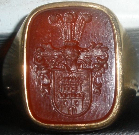 кольцо с гербом